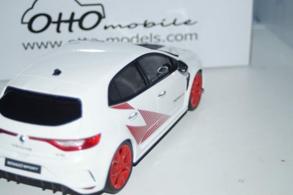 Otto renault megane trophy-r serie 2019 white quartz resin 1:18 car ot804