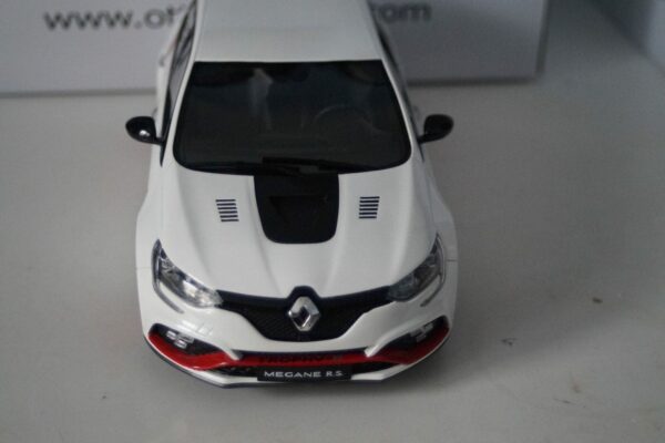 Otto renault megane trophy-r serie 2019 white quartz resin 1:18 car ot804