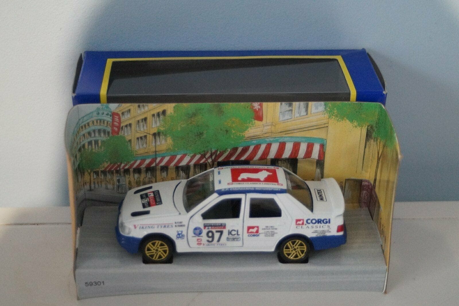 Corgi Ford Sierra Sapphire Cosworth Lombard Rally 2007 - Échelle 1:43 - Edition Limitée