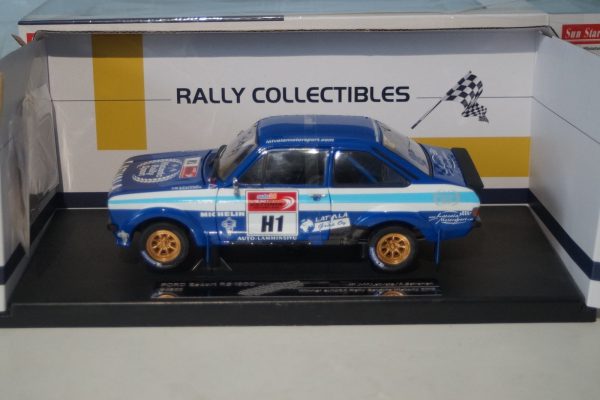 SunStar Ford Escort RS1800 Mk2 winner auto24 rally estonia historic 2012 4500 1:18 Scale