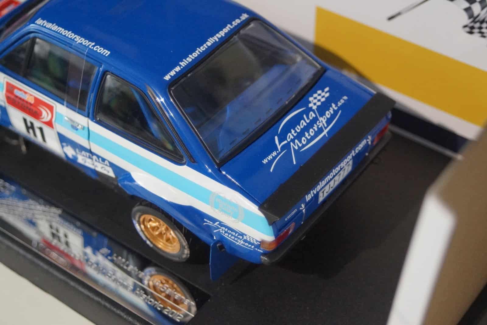 SunStar Ford Escort RS1800 Mk2 winner auto24 rally estonia historic 2012 4500 1:18 Scale