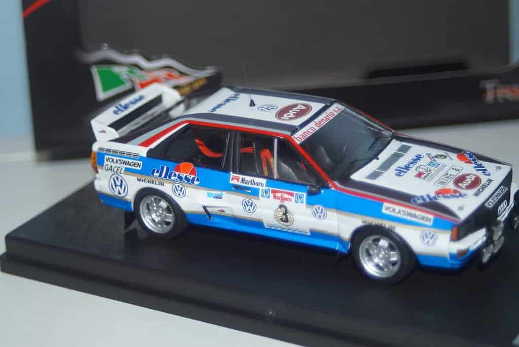 Sunstar 1/18 Audi Quattro A2 N°3 - Rallye D'Argentine 1984 - J. Recalde - Neuve