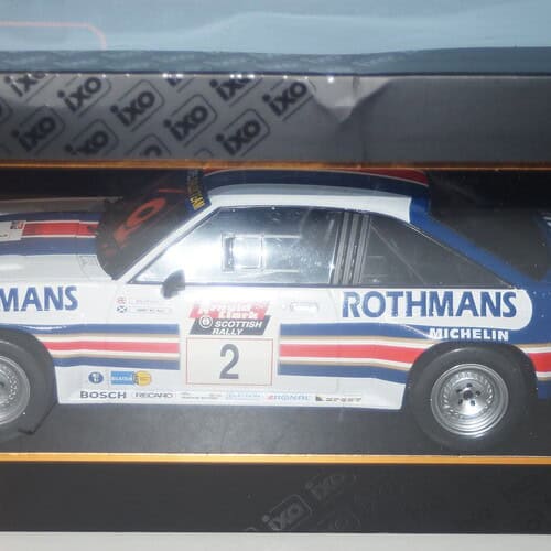 PJ rally models Opel Manta 400 Scottish International 1983 Jimmy Mcrae – Ian Grindod PJS83 IXO