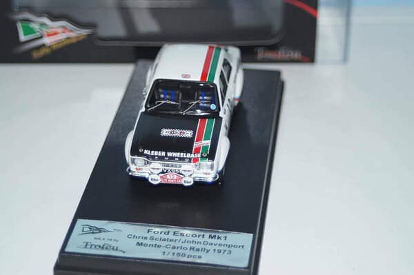 Trofeu ford escort mk1 monte-carlo rally 1973 chris sclater/ john davenport 1:43  rr.fr 18