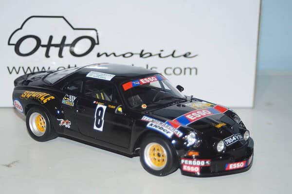 Otto alpine renault a110 r.d.armor by b.saby 1:18 scale ot857
