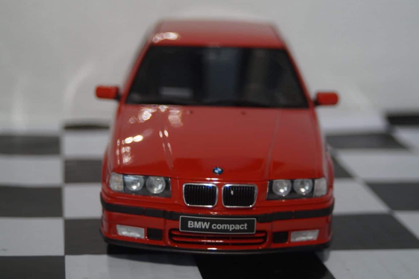 OTTO BMW E36 Compact Red 3 door 1:18 Resin OT372