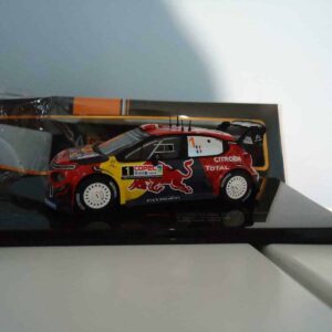 Ixo citroen c3 wrc red bull rally chillie 2019 s.ogier - j. ingrassia ram712 1:43