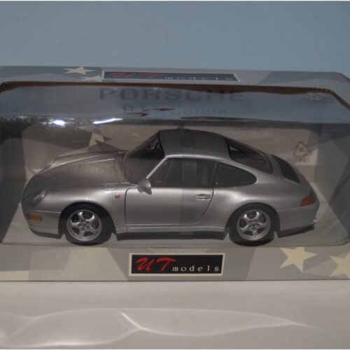 UT Models Porsche 911 Coupe (993) Silver 1:18 Scale