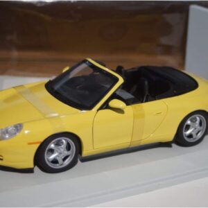Ut models porsche 996 cabrio yellow 1:18 scale