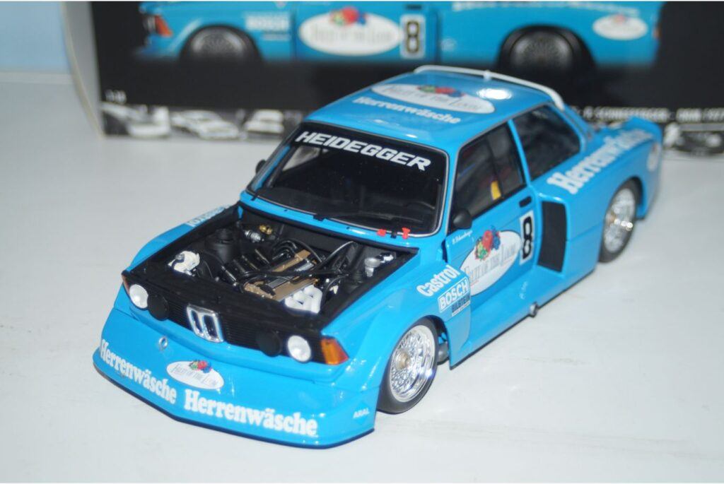 BMW 320i E21 #15 – DRM Nürburgring 1977 – Échelle 1/43 – Kit Artisanal Schuco