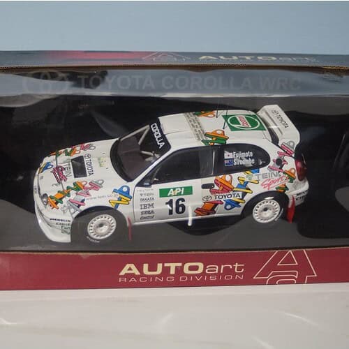 Autoart toyota corolla wrc australia 98 1:18 scale 80028