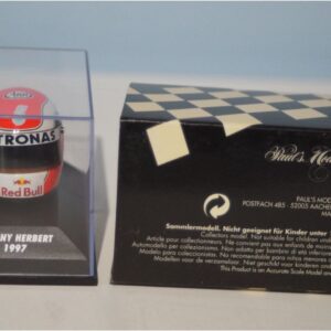 Minichamps shoei helmet jean alesi 1997 384 970007 1:8
