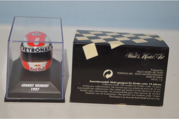 Minichamps shoei helmet jean alesi 1997 384 970007 1:8