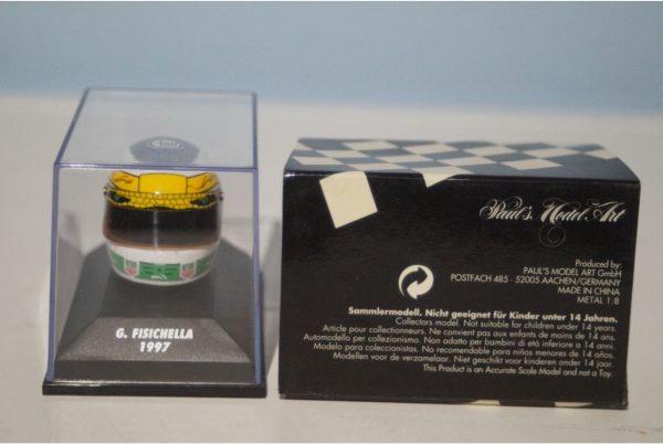 Minichamps shoei helmet jean alesi 1997 384 970007 1:8