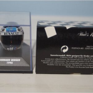 Minichamps bleffe helmet gerhard berger 1996 382 960004 1.8