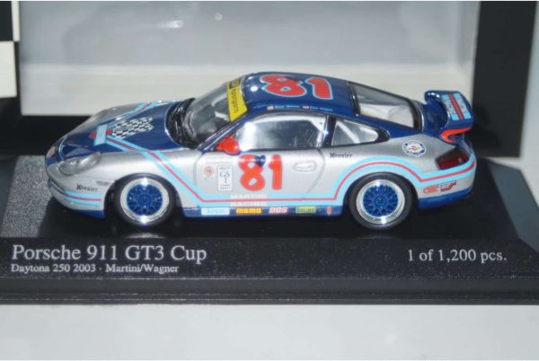 Minichamps porsche 911 gt3 daytona 2003 400 036981