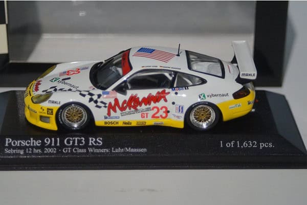 Minichamps porsche 911 gt3 rs sebring 2003 400 036923