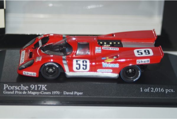 Minichamps porsche 917k gp de magny-cours 1970 430 706759