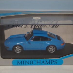 Minichamps porsche 911 coupe 1993 blue 430 063008