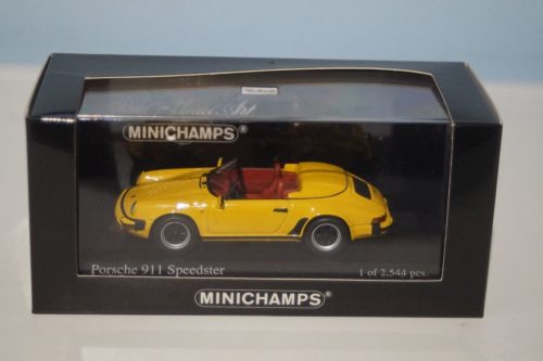 Minichamps porsche 911 speedster 1988 yellow 430 066134