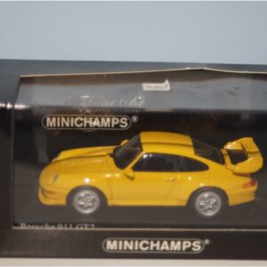 Minichamps porsche 911 gt2 1995 yellow 430 065004