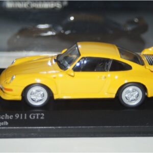 Minichamps porsche 911 gt2 1995 yellow 430 065004