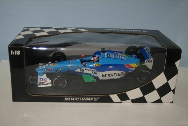 Minichamps Benetton Playlife A.Wurz B199 1:18