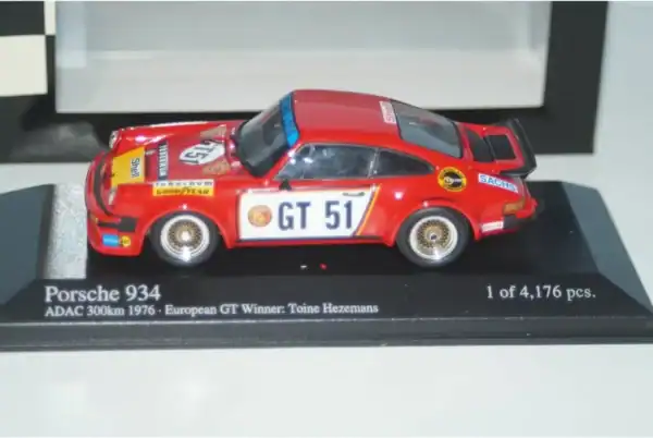 Minichamps porsche 934 nurburgring 1976 400 766451