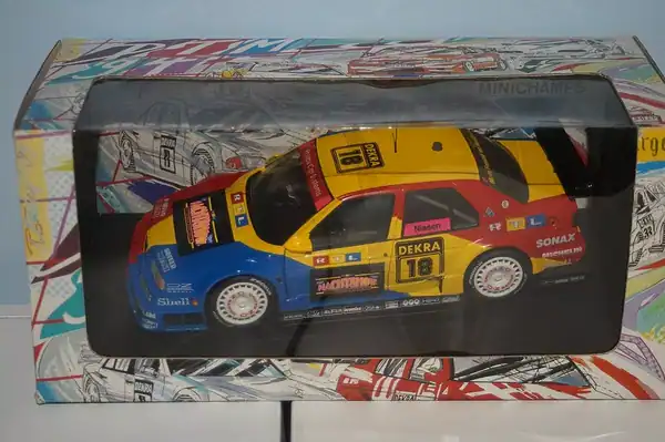 Minichamps alfa romeo 155 v6 ti nissen 1:18 180 9450218 dtm1994