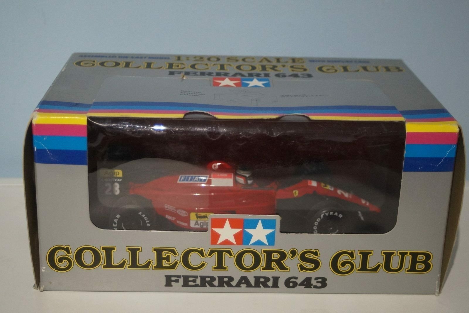 Tamiya Ferrari 643 1:20 J.Alesi Diecast