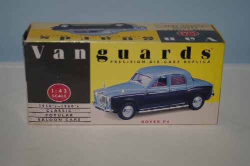 Vanguards rover p4 grey / burgundy va19005 1:43 scale