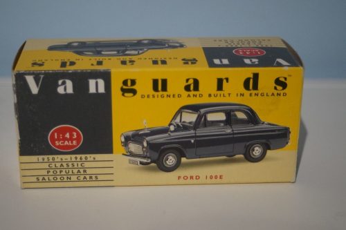 Vanguards Ford 100E Blue VA21003 1:43 Scale
