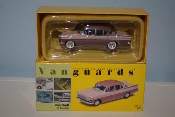 Vanguards vauxhall pa cresta rose pink va06400 1:43 scale