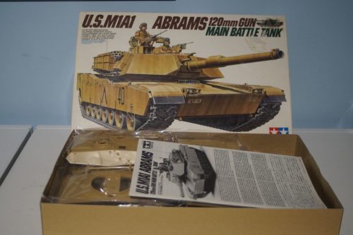 Tamiya 1992 issue u.s.m1a1 abrams tank 1/35 scale no35156