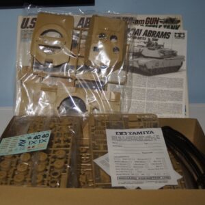Tamiya u.s.m1a1 abrams tank 1992 issue 1/35 scale no35156