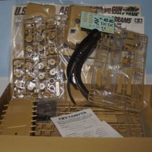 Tamiya u.s.m1a1 abrams tank 1992 issue 1/35 scale no35156
