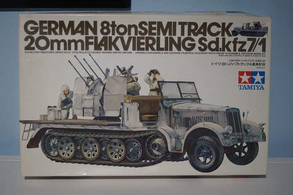 Tamiya german 8 ton flakvierling 1/35 scale no35050**1800