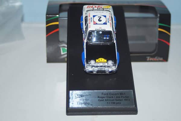 Ford Escort MK1 East African Safari 1973 1:43rd Scale RR.ke 02 TROFEU