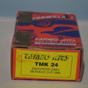 Tameo kits zakspeed zak1 monaco g.p 1985 1:43 tmk 24