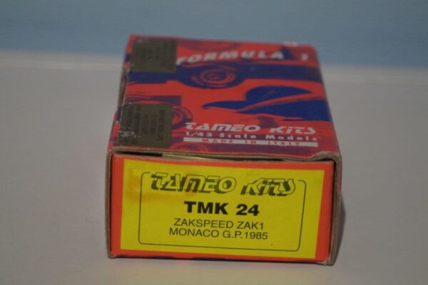 Tameo kits zakspeed zak1 monaco g.p 1985 1:43 tmk 24