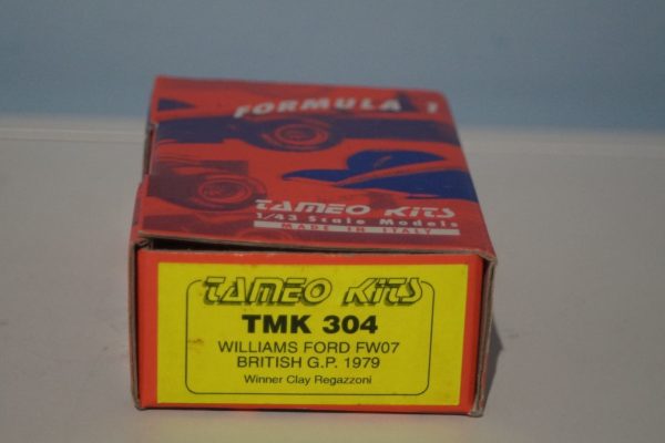 Tameo kits williams ford fw07 british g.p 1979 1:43 tmk 304