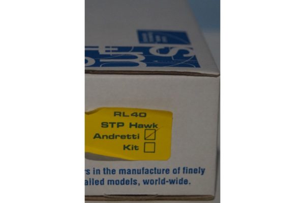 Smts indy 500 stp hawk 1969 assembled kit 1:43 rl40
