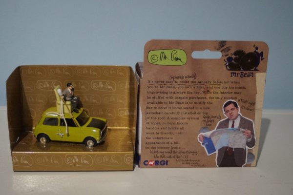 Corgi mini mr bean matt do it yourself bean 30 years cc82114 @ 1:36 scale,