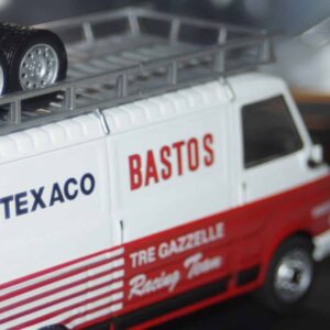 Ixo fiat 242 1986 bastos texaco team service van 1:43 rac292x