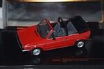 Ixo volkswagen golf mk1  cabrio 1981 red clc353n diecast 1:43