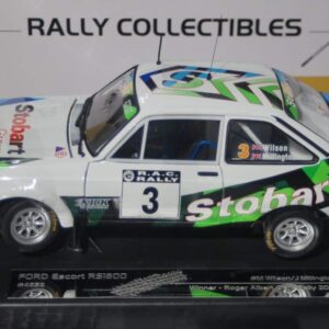 Sunstar ford escort mk2 rs1800 roger.albert.clark rally 2008 4852 1:18 scale