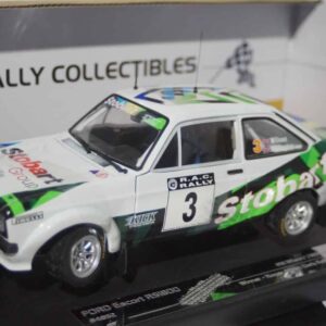 Sunstar ford escort mk2 rs1800 roger.albert.clark rally 2008 4852 1:18 scale