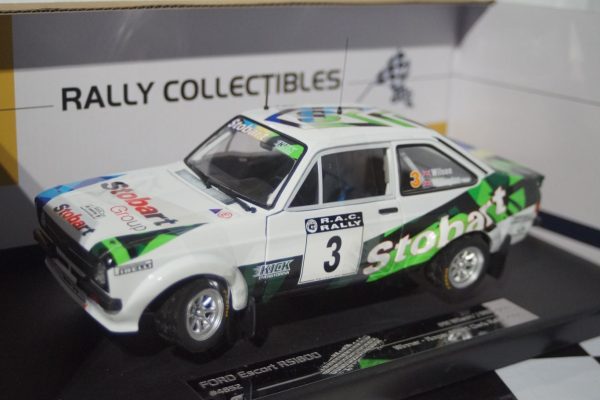 Sunstar ford escort mk2 rs1800 roger.albert.clark rally 2008 4852 1:18 scale