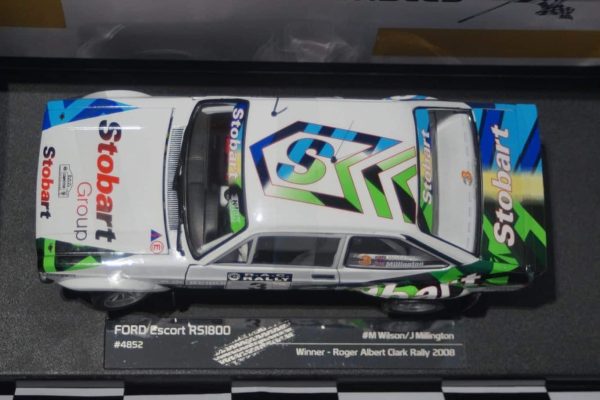 Sunstar ford escort mk2 rs1800 roger.albert.clark rally 2008 4852 1:18 scale