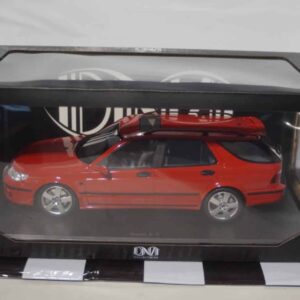 Dna collectibles saab 9-5 sportcombi aero red 1:18 dna000073 resin